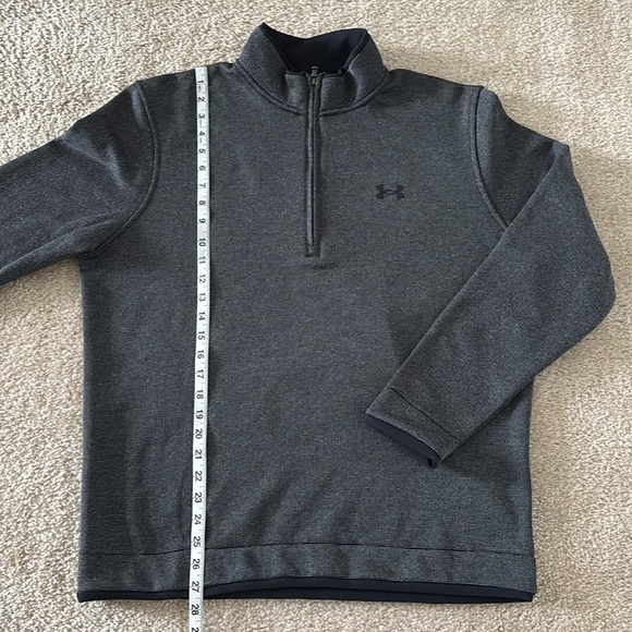 Under Armour Gray Quarter-Zip Pullover - Picture 6 of 6